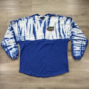 Florida Gators Spirit Jersey Medium Adult Tie Dye Long Sleeve‎ College Football